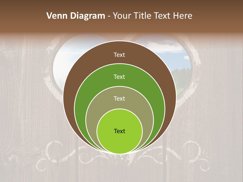 Countryside Cloud Grass PowerPoint Template