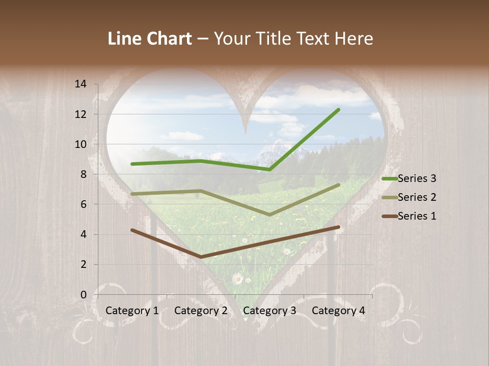Countryside Cloud Grass PowerPoint Template