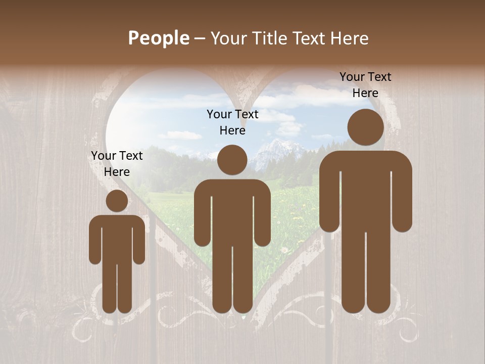 Countryside Cloud Grass PowerPoint Template