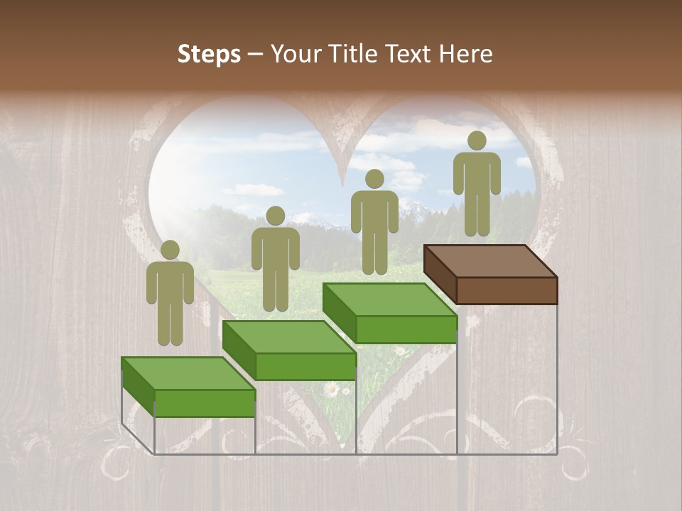 Countryside Cloud Grass PowerPoint Template