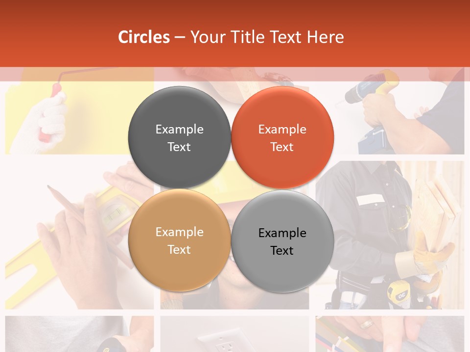 Repair Decoration Brush PowerPoint Template