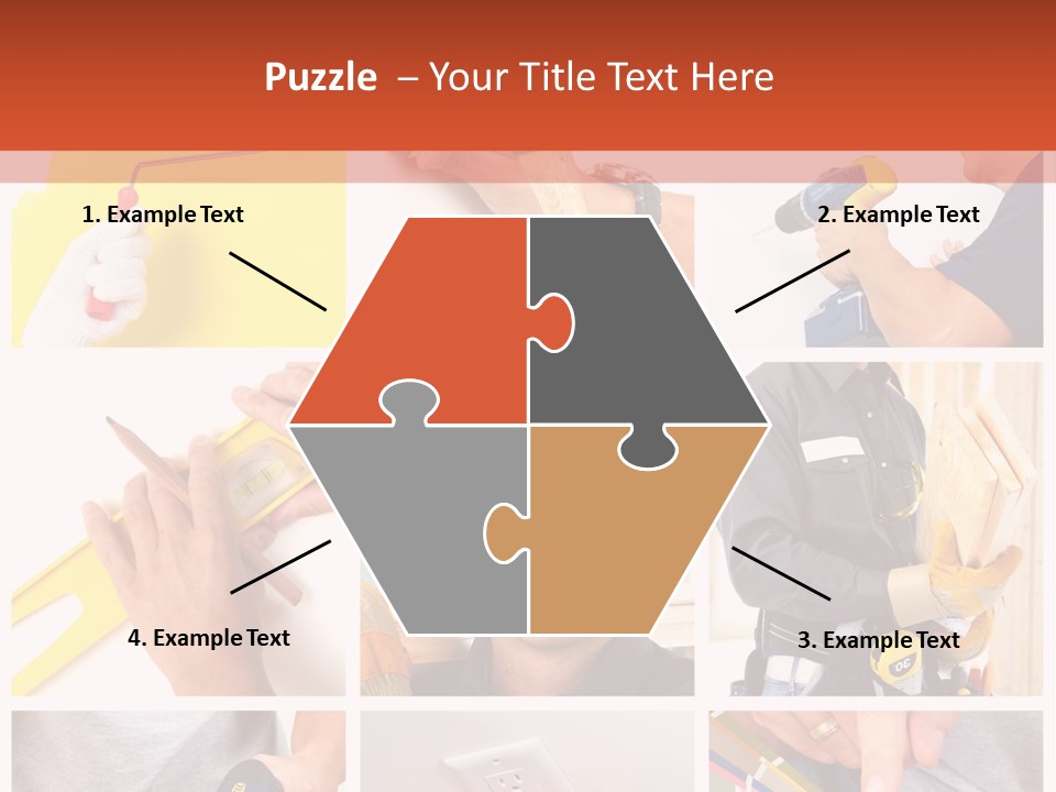 Repair Decoration Brush PowerPoint Template