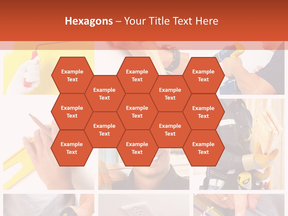 Repair Decoration Brush PowerPoint Template