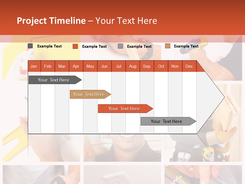 Repair Decoration Brush PowerPoint Template