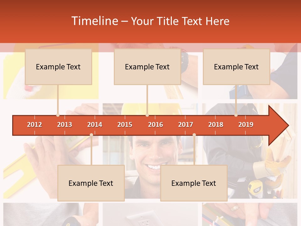 Repair Decoration Brush PowerPoint Template