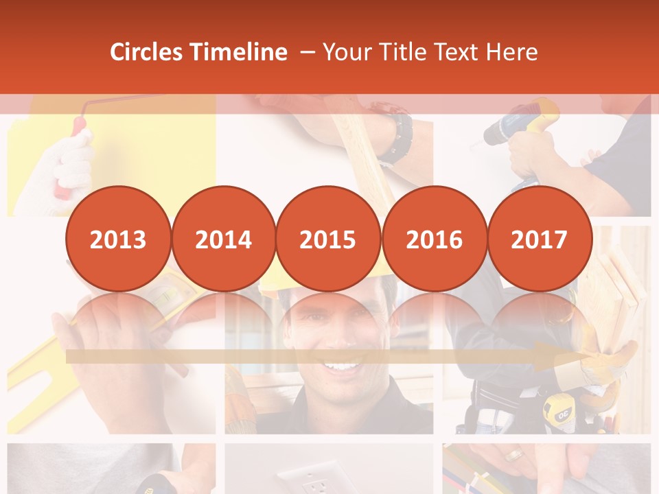 Repair Decoration Brush PowerPoint Template