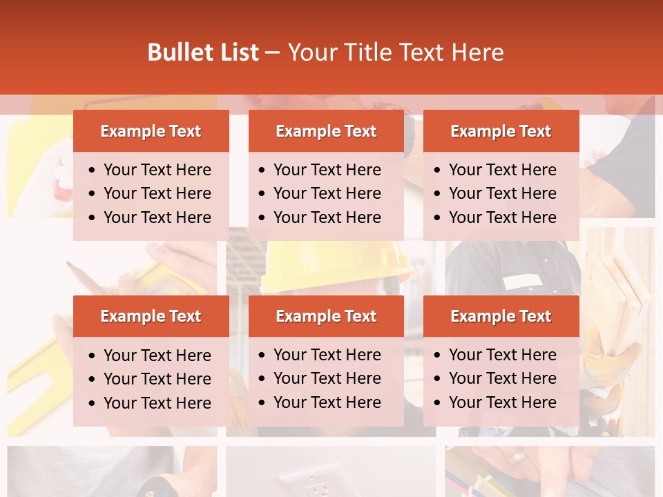 Repair Decoration Brush PowerPoint Template