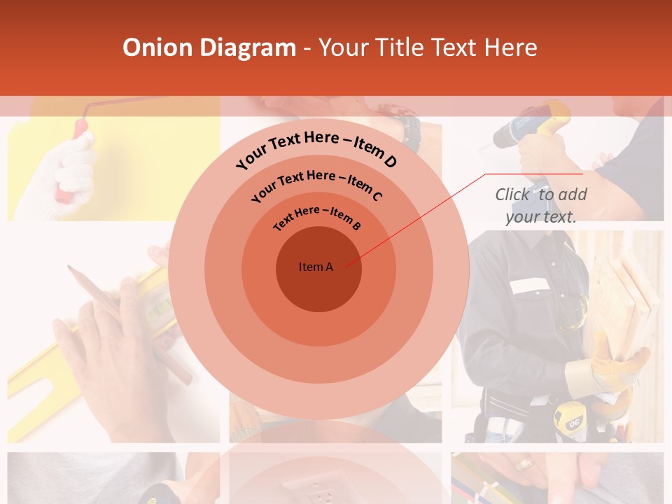 Repair Decoration Brush PowerPoint Template