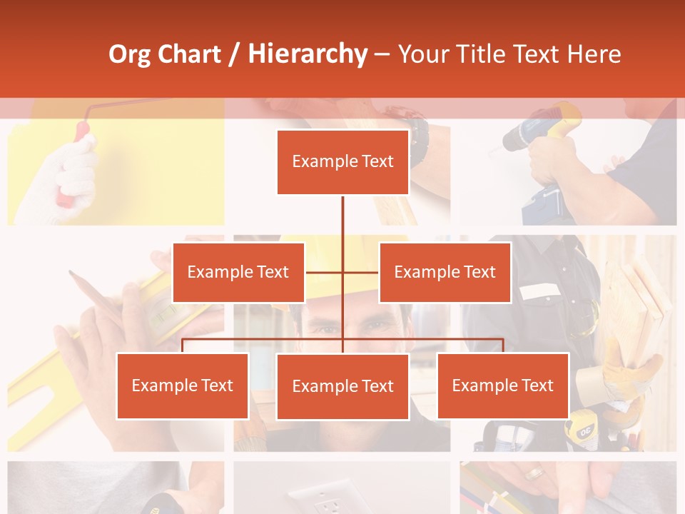 Repair Decoration Brush PowerPoint Template