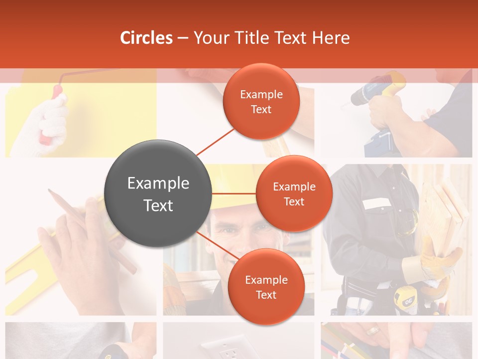 Repair Decoration Brush PowerPoint Template