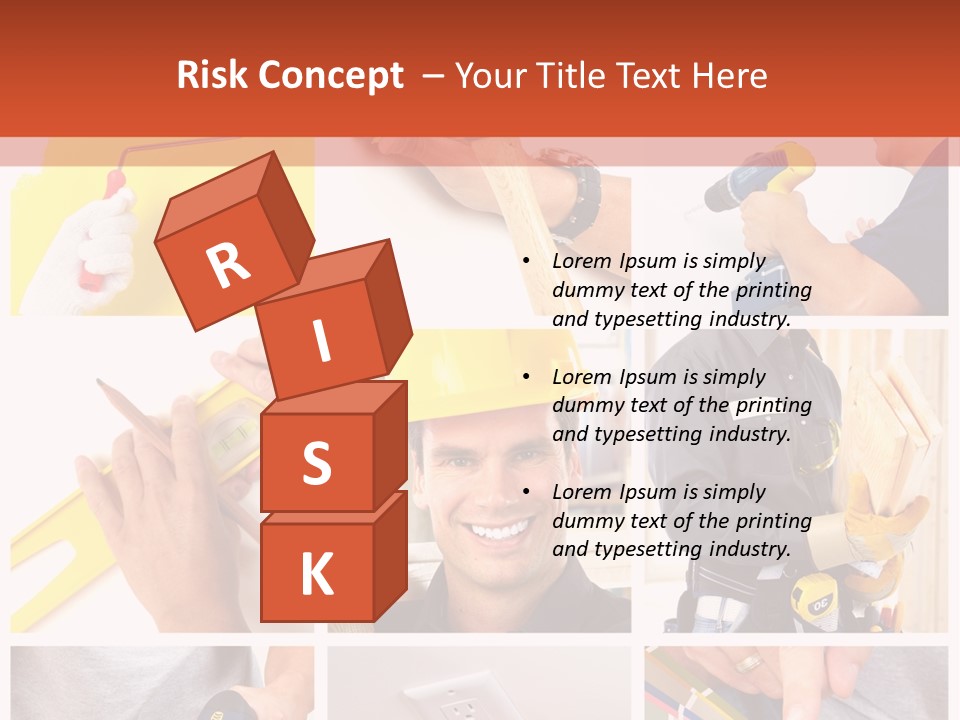 Repair Decoration Brush PowerPoint Template