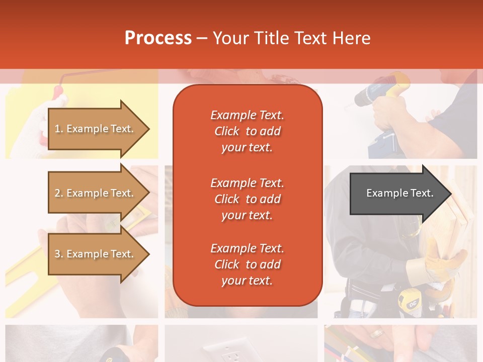 Repair Decoration Brush PowerPoint Template