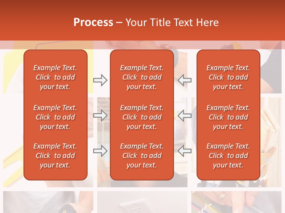 Repair Decoration Brush PowerPoint Template