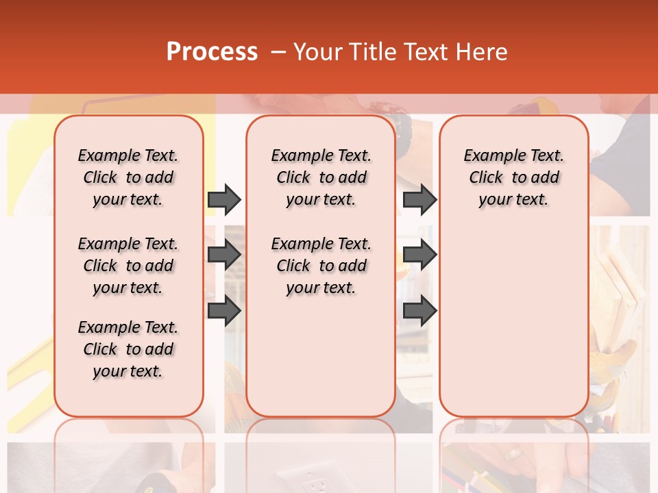 Repair Decoration Brush PowerPoint Template