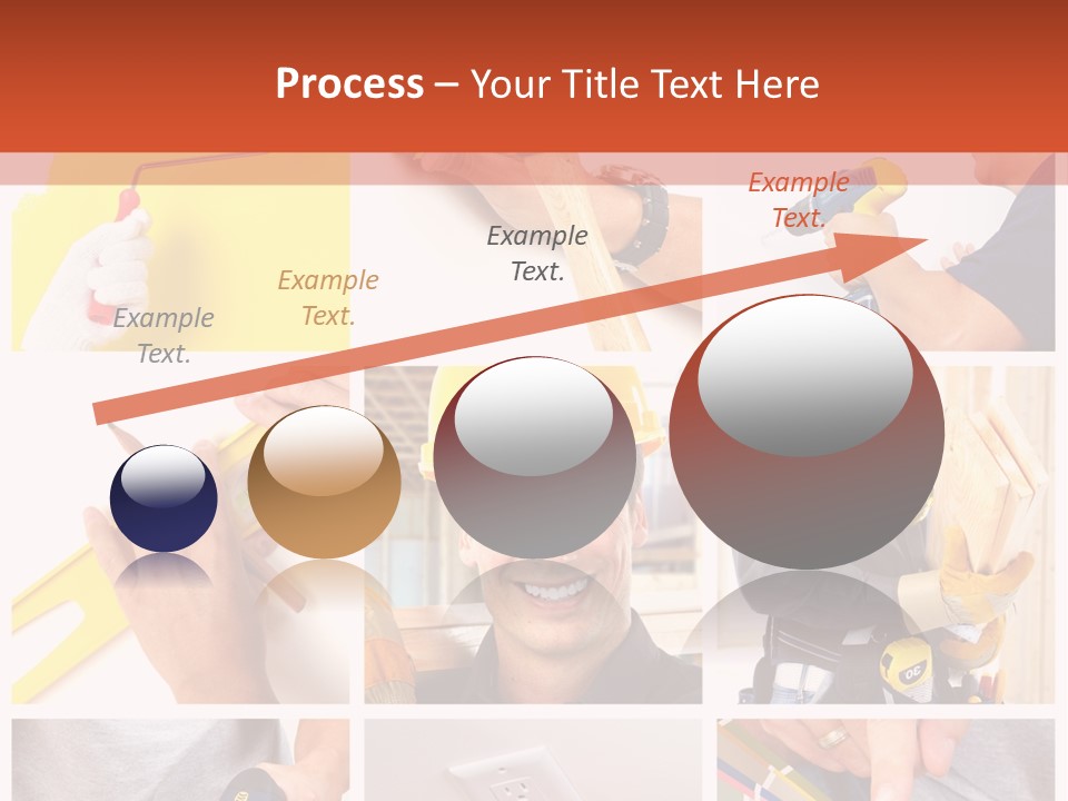 Repair Decoration Brush PowerPoint Template