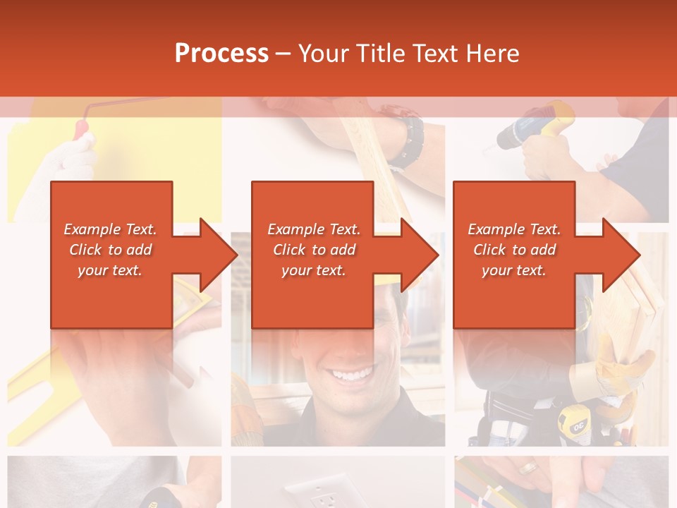 Repair Decoration Brush PowerPoint Template