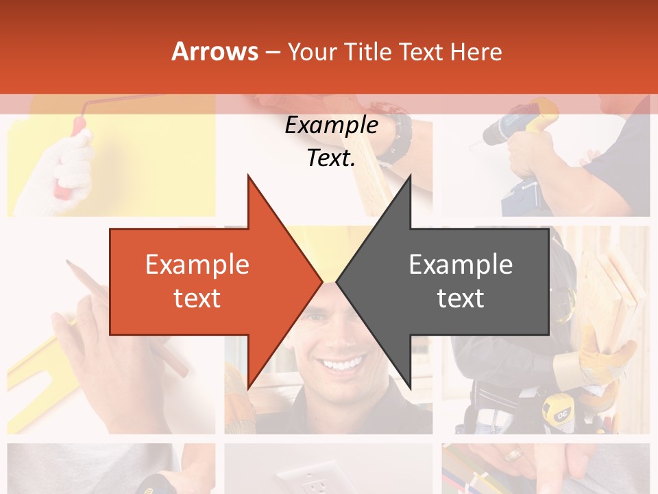 Repair Decoration Brush PowerPoint Template