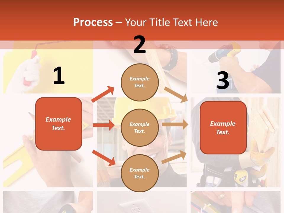 Repair Decoration Brush PowerPoint Template