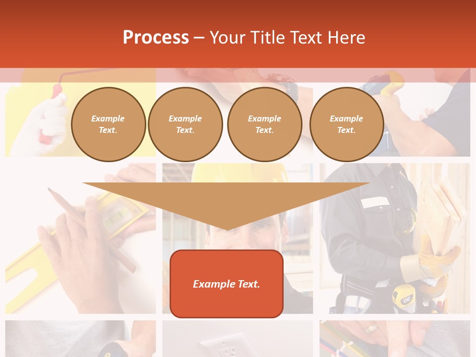Repair Decoration Brush PowerPoint Template
