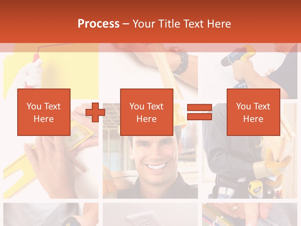 Repair Decoration Brush PowerPoint Template