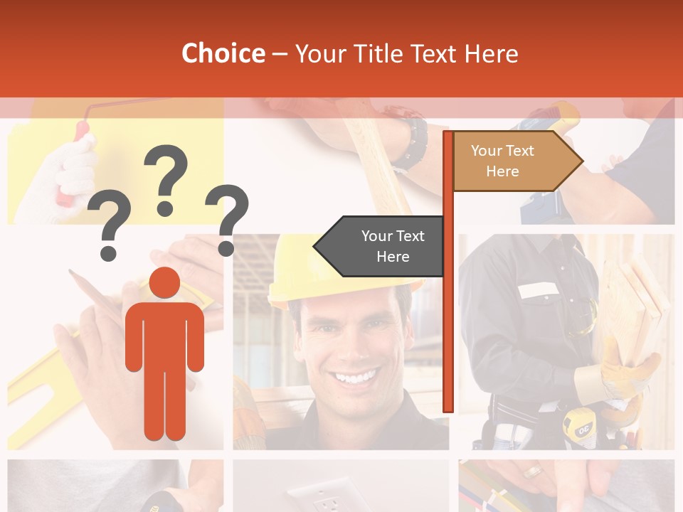 Repair Decoration Brush PowerPoint Template