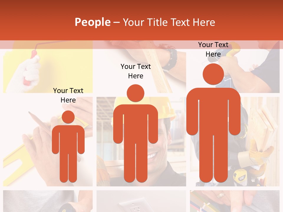 Repair Decoration Brush PowerPoint Template