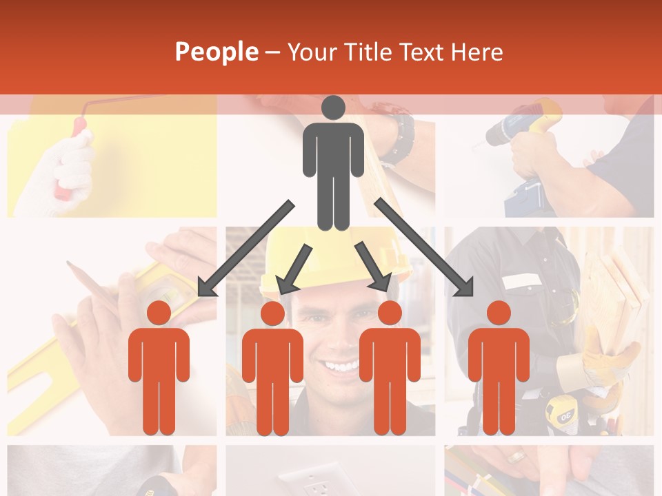 Repair Decoration Brush PowerPoint Template