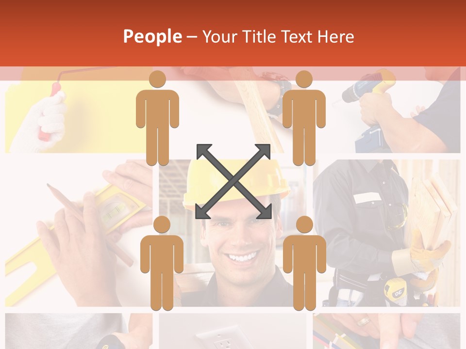 Repair Decoration Brush PowerPoint Template