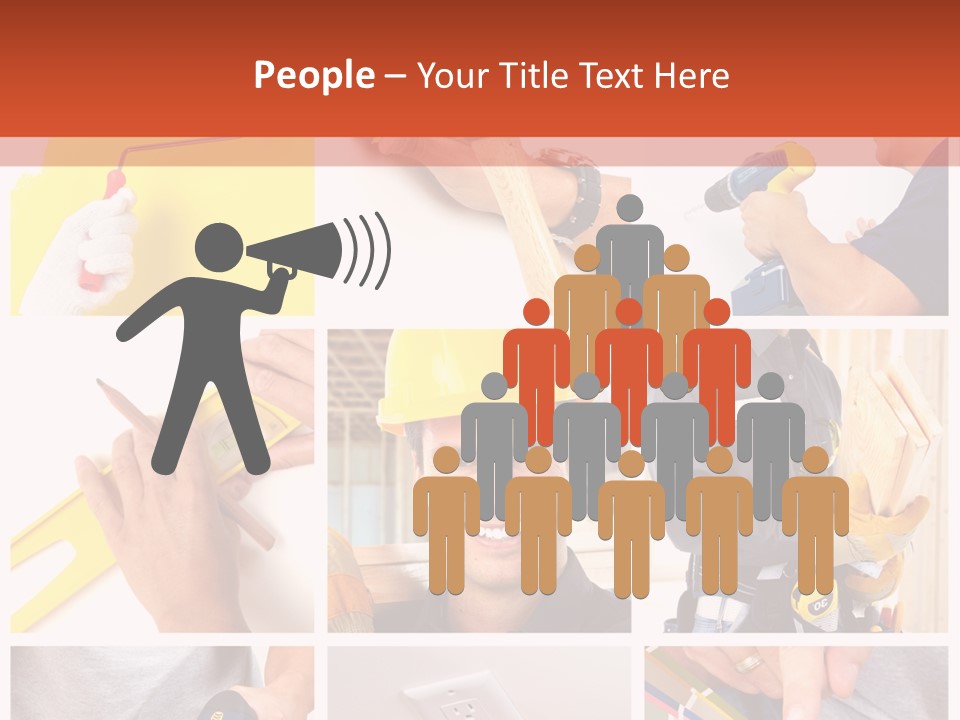 Repair Decoration Brush PowerPoint Template