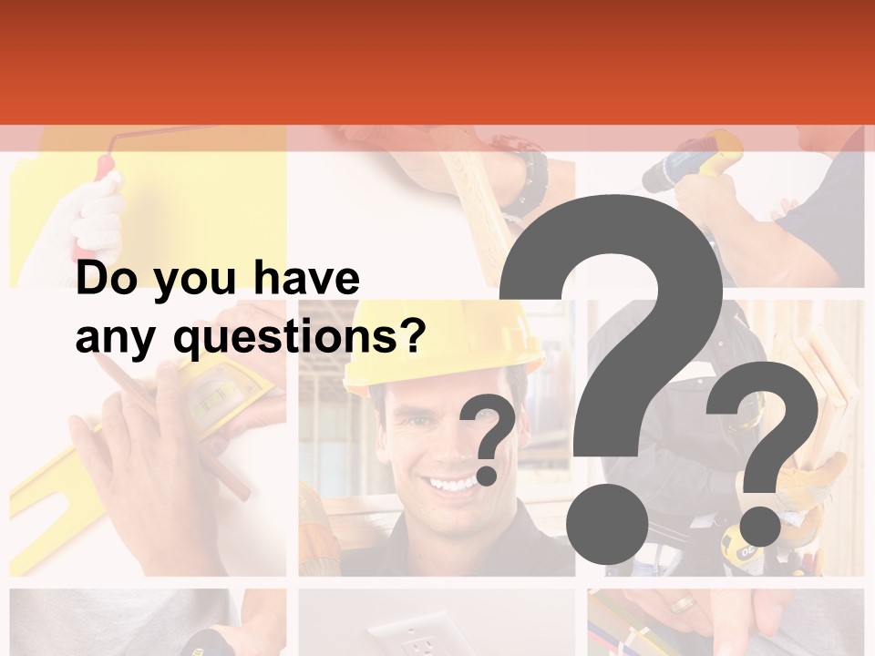 Repair Decoration Brush PowerPoint Template