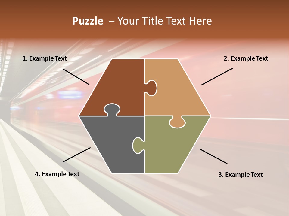 Business Travel Air Red PowerPoint Template