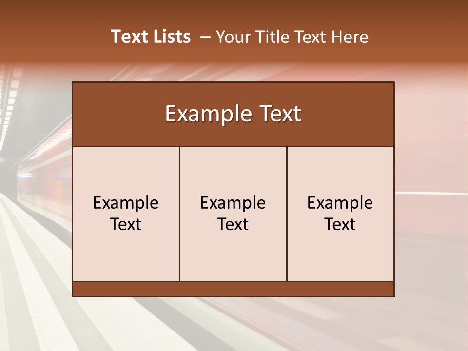 Business Travel Air Red PowerPoint Template