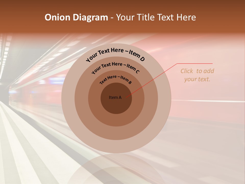 Business Travel Air Red PowerPoint Template