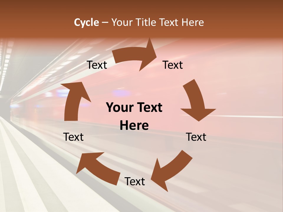 Business Travel Air Red PowerPoint Template