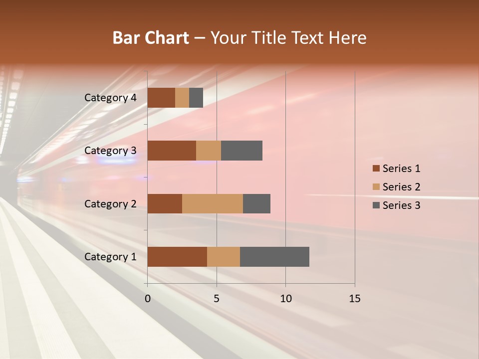 Business Travel Air Red PowerPoint Template