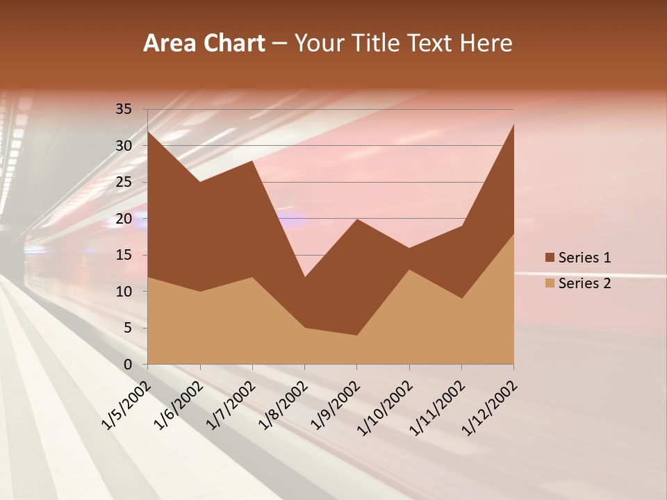 Business Travel Air Red PowerPoint Template