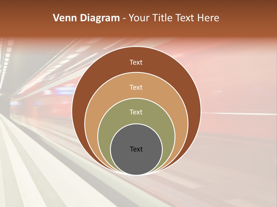 Business Travel Air Red PowerPoint Template