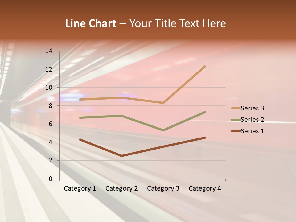 Business Travel Air Red PowerPoint Template