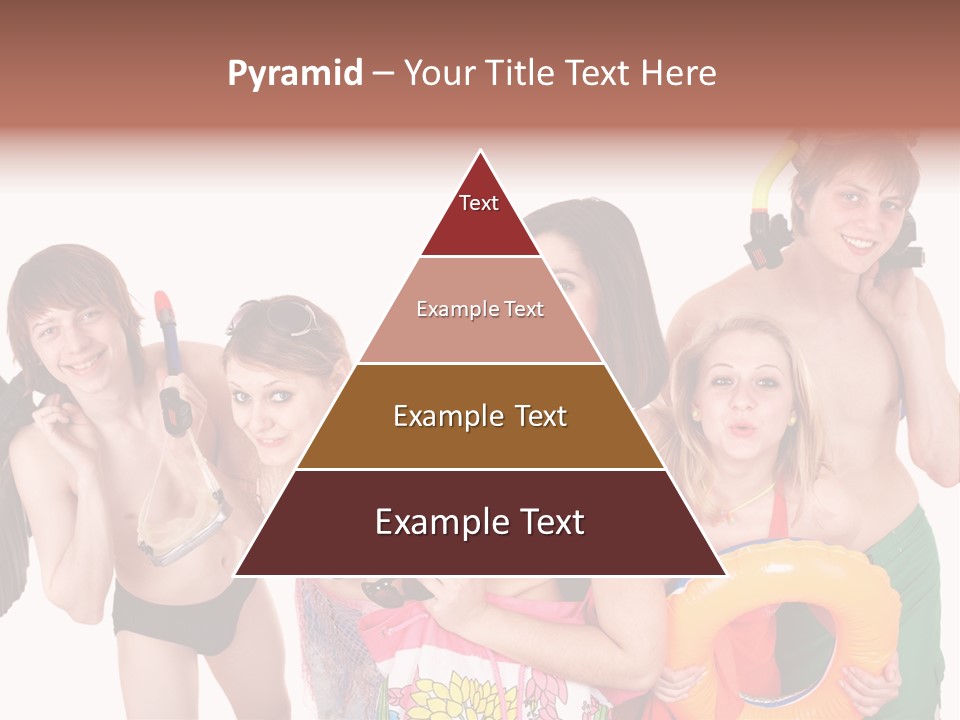 Emotion Smiling Mask PowerPoint Template