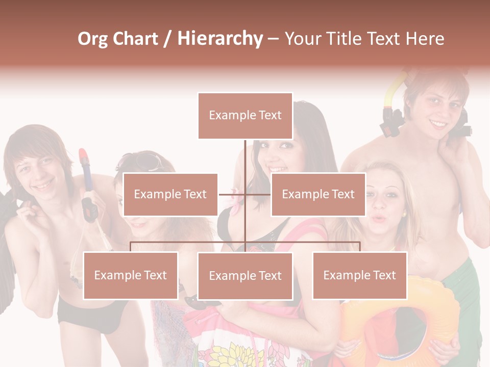 Emotion Smiling Mask PowerPoint Template