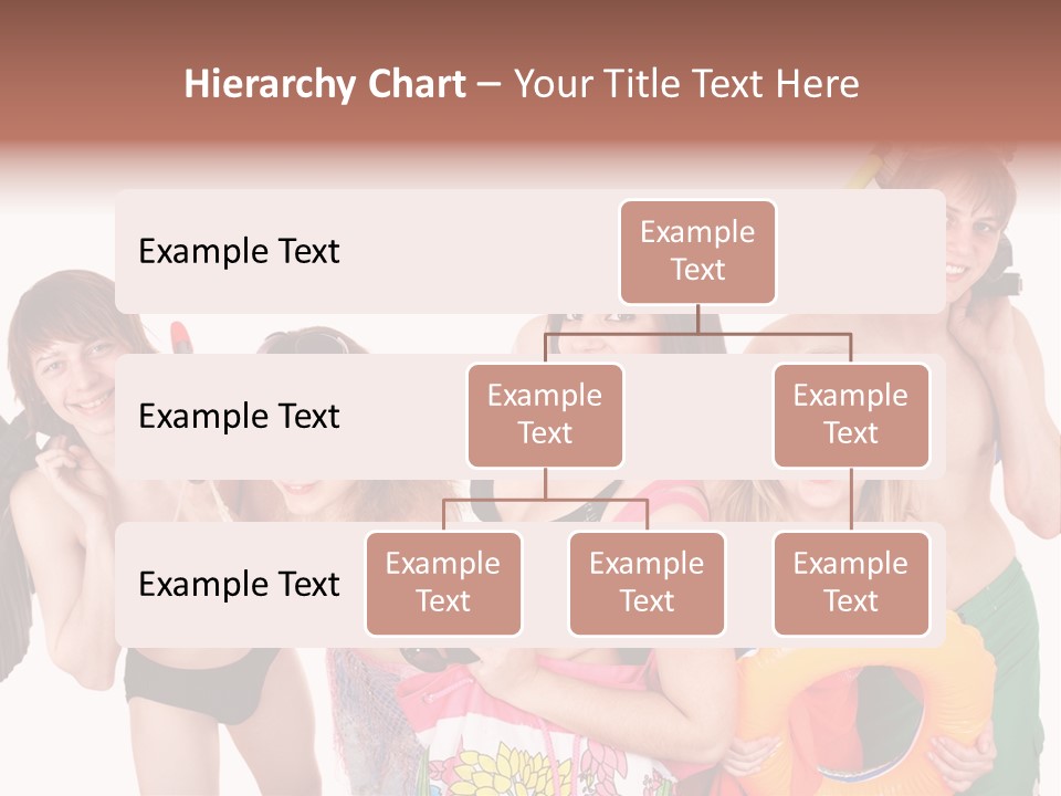 Emotion Smiling Mask PowerPoint Template