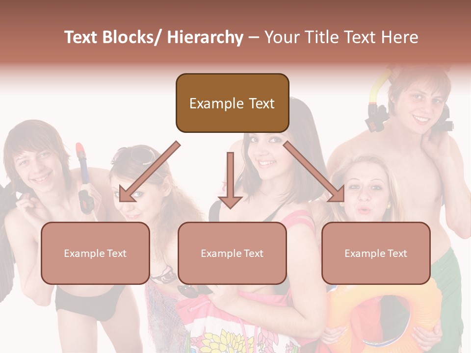 Emotion Smiling Mask PowerPoint Template