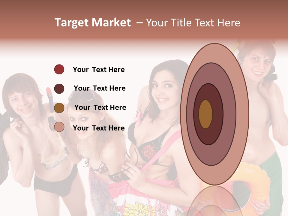 Emotion Smiling Mask PowerPoint Template