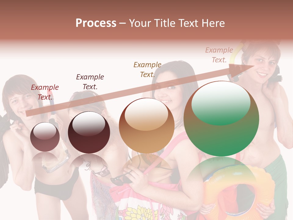 Emotion Smiling Mask PowerPoint Template