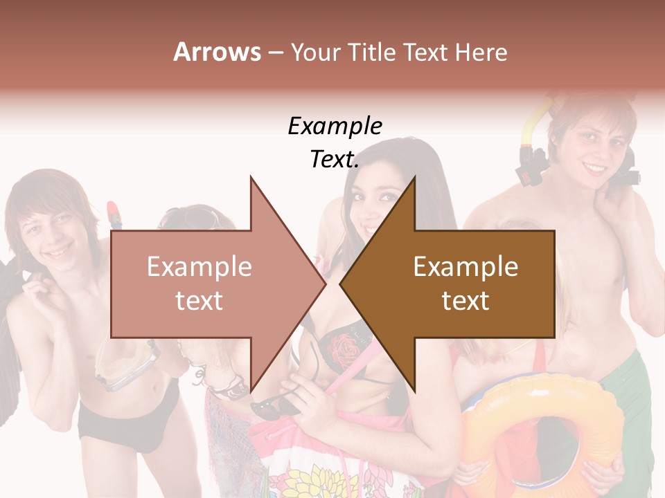 Emotion Smiling Mask PowerPoint Template
