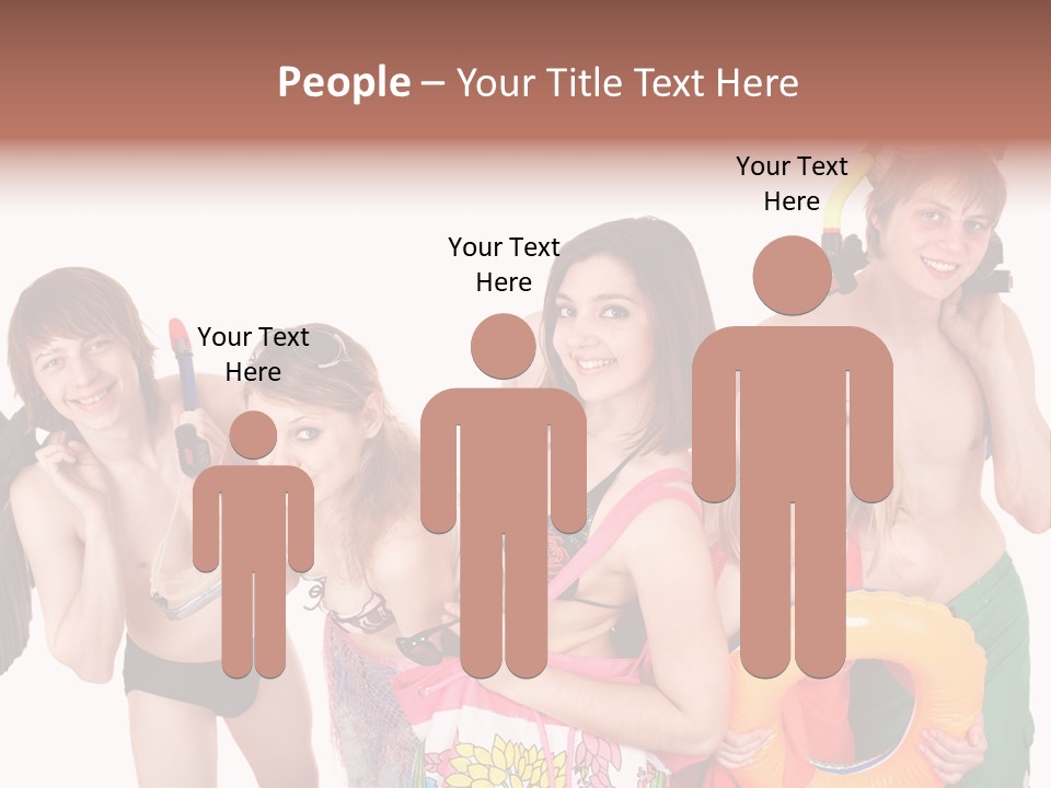 Emotion Smiling Mask PowerPoint Template