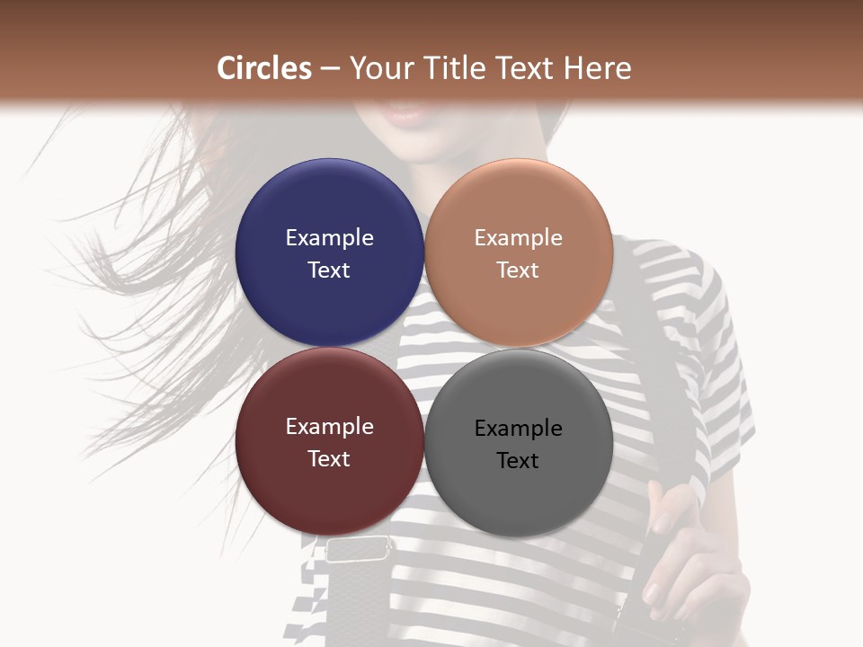 Fashion Make Up Gladness PowerPoint Template