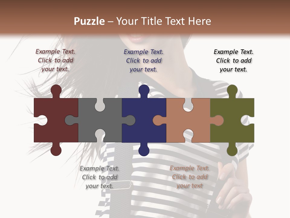 Fashion Make Up Gladness PowerPoint Template