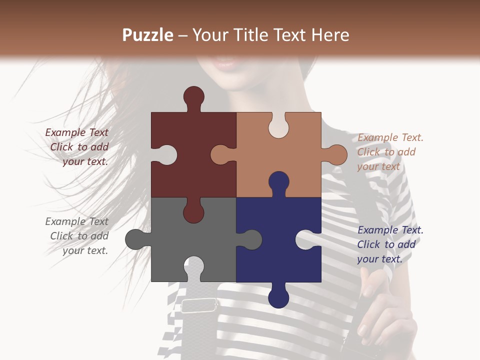 Fashion Make Up Gladness PowerPoint Template