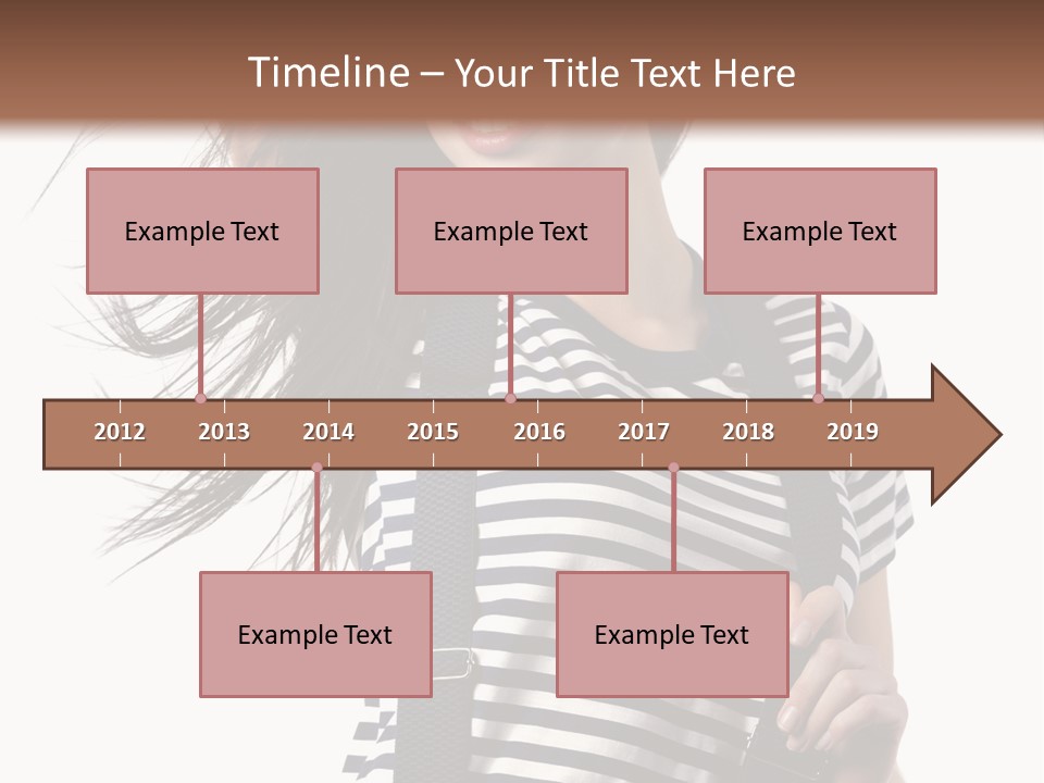 Fashion Make Up Gladness PowerPoint Template